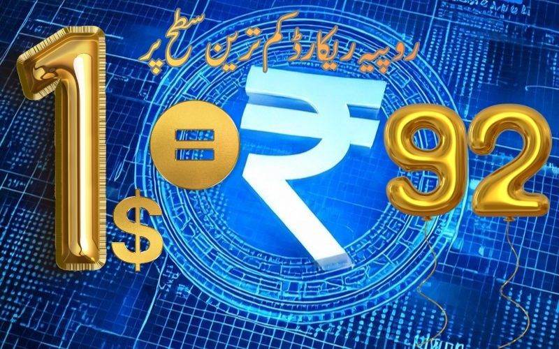 مشرق وسطیٰ  تنازعات کا اثر:روپیہ ریکارڈ کم ترین سطح پر پہنچا 